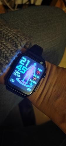 Customer photo review of Bearscome Pro 6 ECG blood glucose Intelligent micro-physical examination Stress monitoring Smartwatch