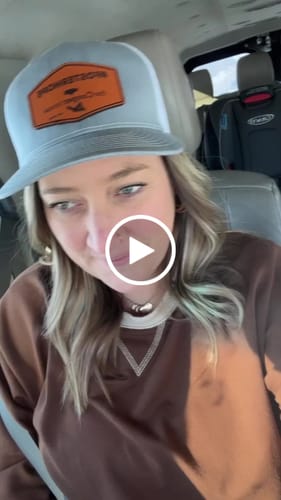 Customer video review of Custom Leather Patch Hats Richardson 112 Laser Engraved