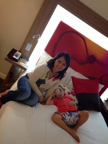 Customer photo review of MARGESHERWOOD - SOFT TOTE MINI_chestnut nubuck