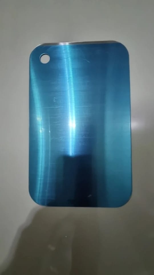 Customer photo review of Steel Chopping Board Set