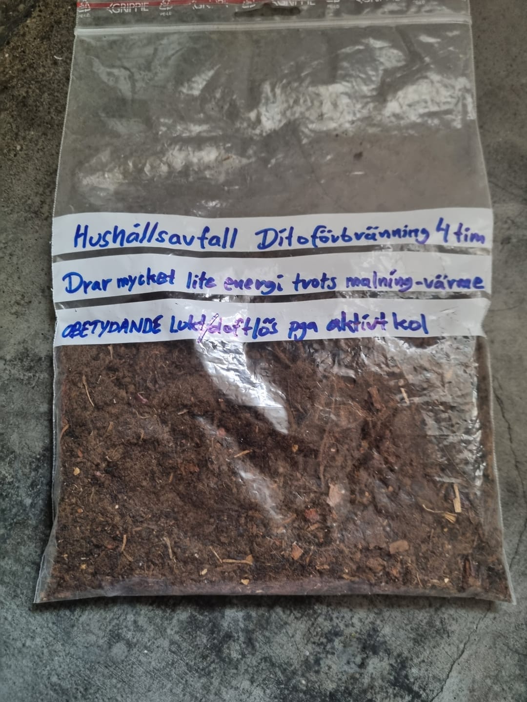 Customer photo review of Bioblend PRO - Automatisk kompostmaskin