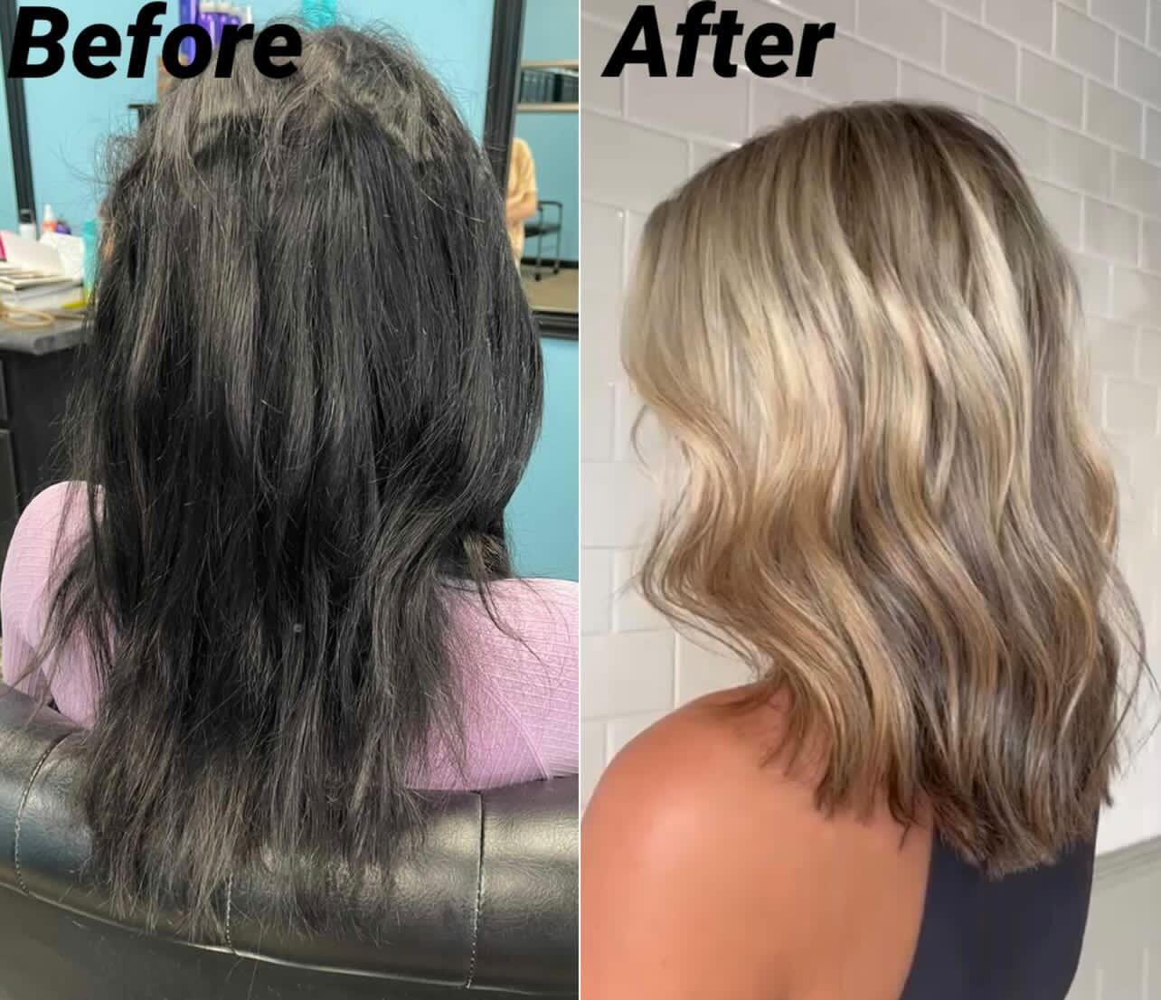 Customer photo review of Hair Growth Bundle