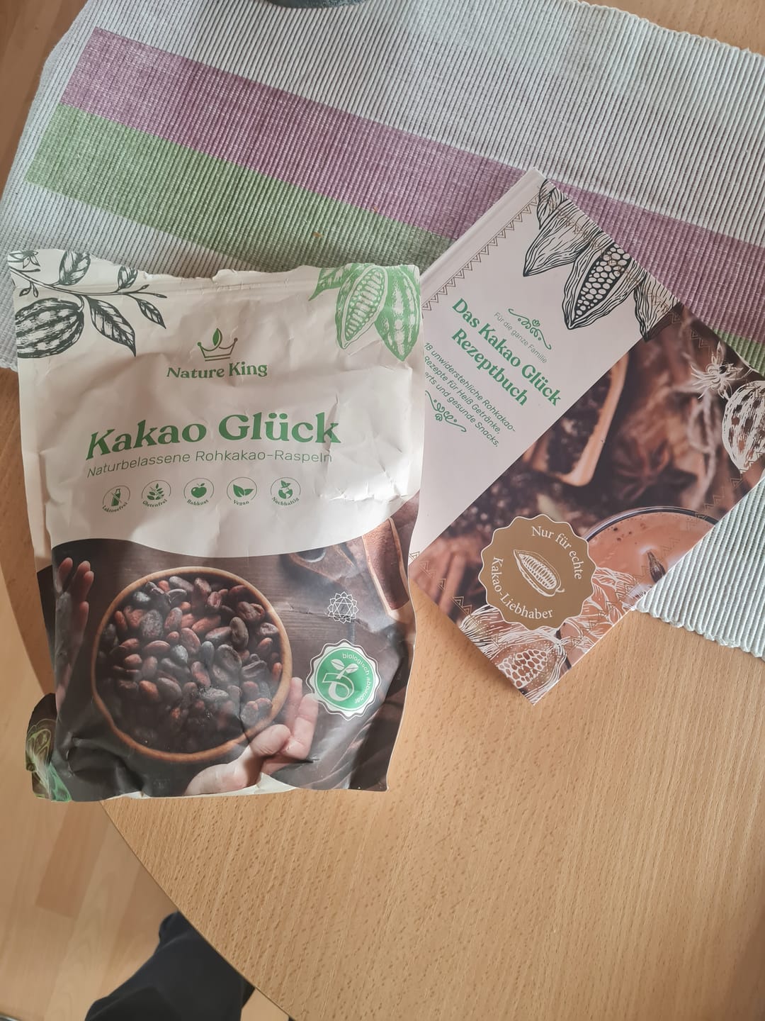 Customer photo review of Bio Kakao Glück 1 kg (100% Bio Roh Kakao)