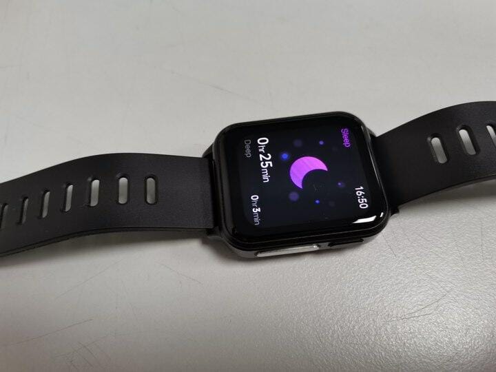 Customer photo review of Bearscome CFDA G10 With ECG Blood Oxygen Sleep Monitoring Health Sports SmartWatch