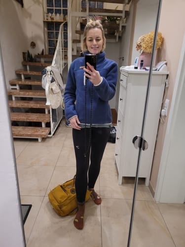 Customer photo review of BERGMENSCH® - Damen Sherpa Fleece Jacke