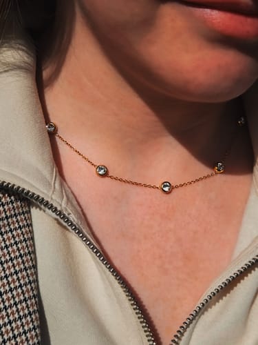 Customer photo review of Tranquil Necklace