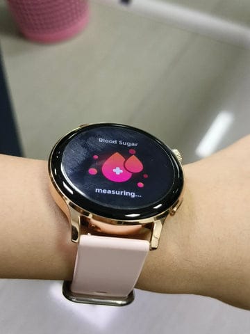 Customer photo review of BEARSCOME Watch 3 Pro Smartwatch Blood sugar/Blood pressure/heart rate monitoring/NFC