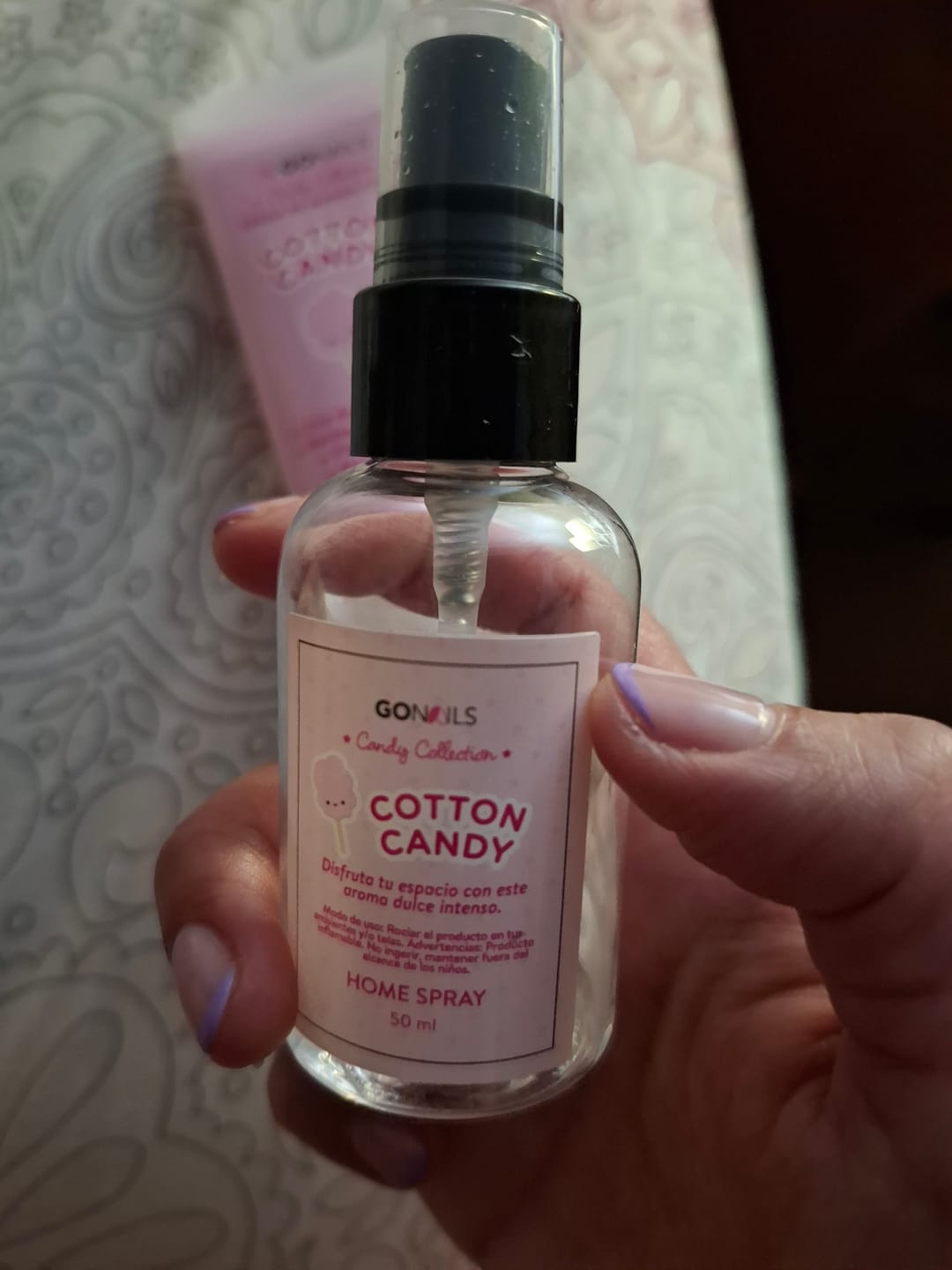 Customer photo review of Home Spray - Cotton Candy