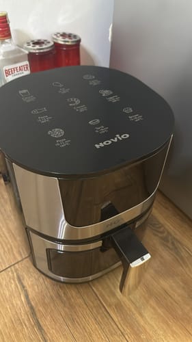 Customer photo review of Air Fryer Novio Grill & Fry