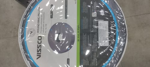 Customer photo review of Round Ring Cushion Pillow | Provides Cushioned Seating  to reduce Pain & Discomfort