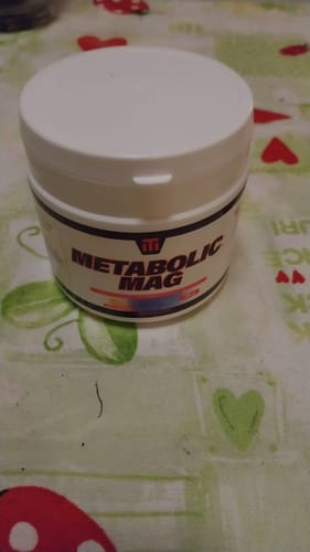 Customer photo review of Metabolic Mag PLUS 300gr polvere - Nuovo!