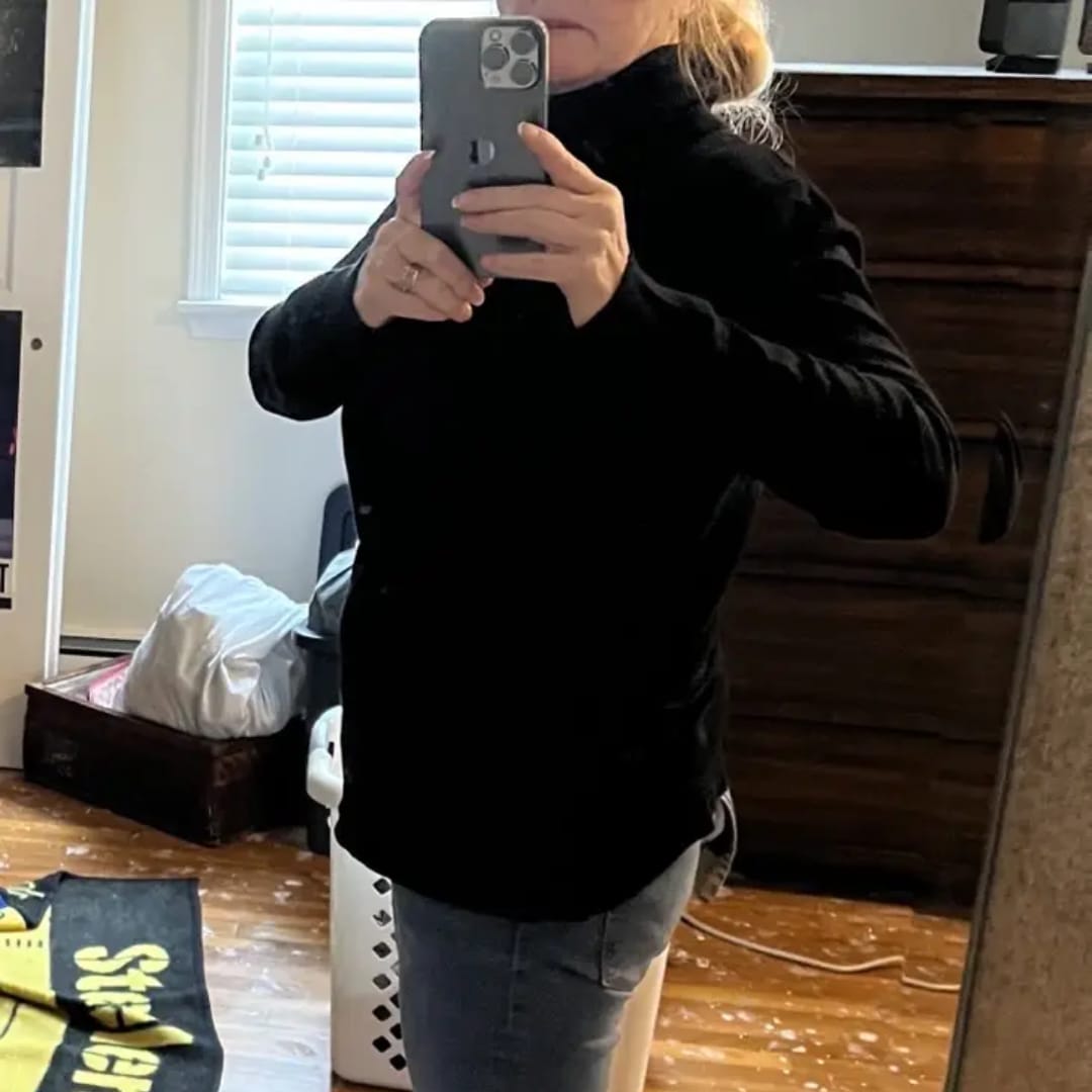 Customer photo review of Luxe Kasjmier Dames Coltrui - Elena