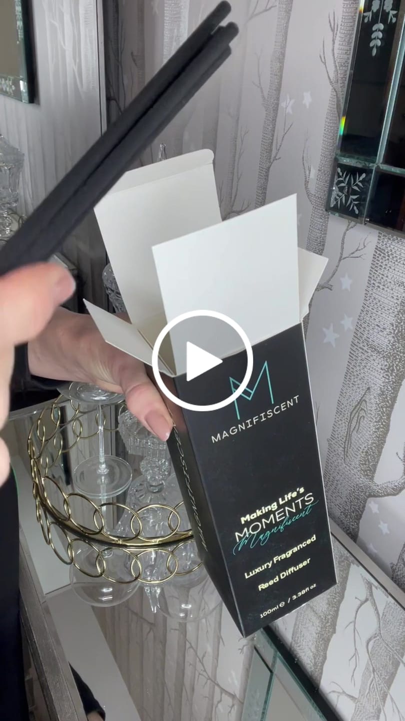 Customer video review of Opulent Escape Reed Diffuser