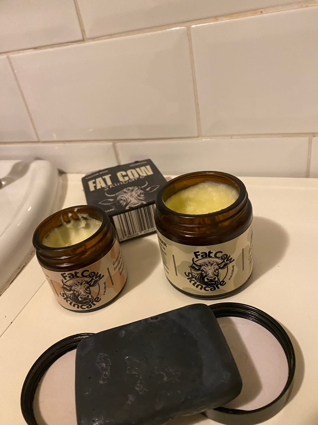 Customer photo review of Grass-Fed Tallow Soap | Moisturising Cleansing Bar