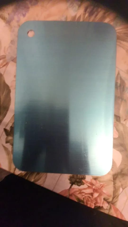 Customer photo review of Steel Chopping Board Set