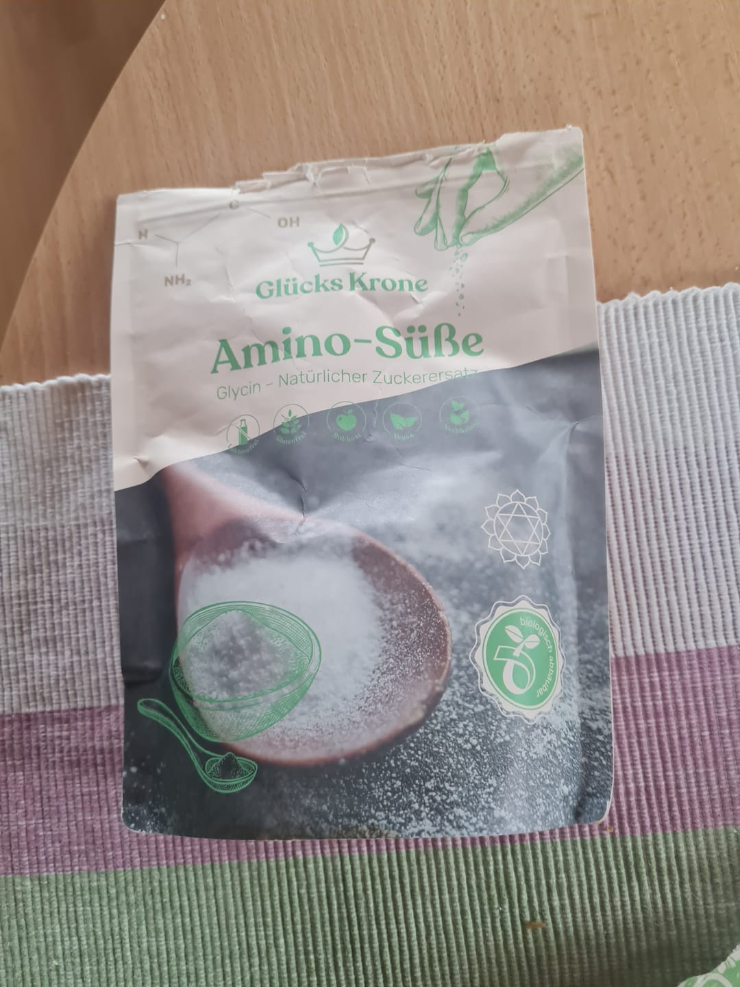 Customer photo review of Amino-Süße (L-Glycin) - 250g