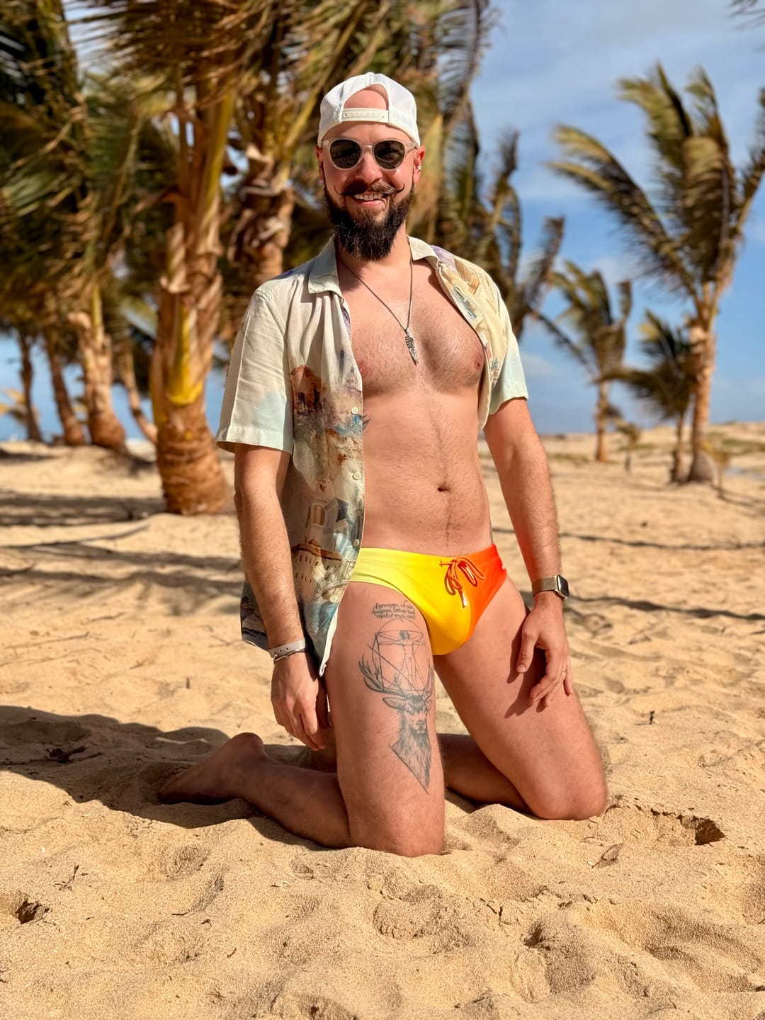 Customer photo review of Calypso Ombré - Enhancing Swim Brief