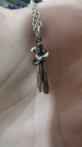 Customer photo review of Eternal Embrace Necklace