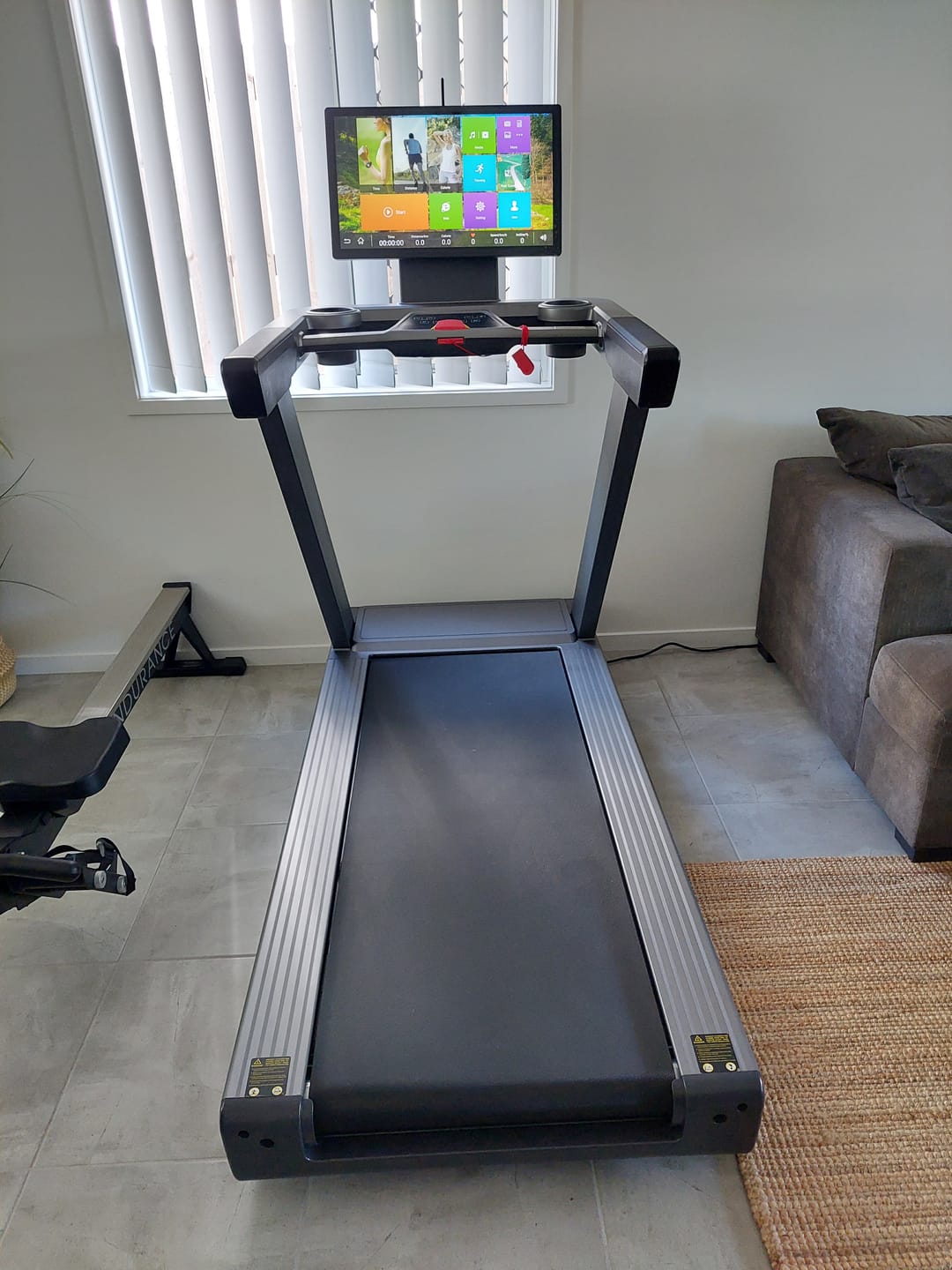 Customer photo review of TITANIUM USA STEALTH TREADMILL WITH TOUCH CONSOLE