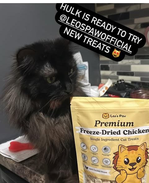 Customer photo review of Freeze Dried Chicken Treats