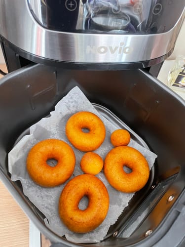 Customer photo review of Air Fryer Novio Grill & Fry