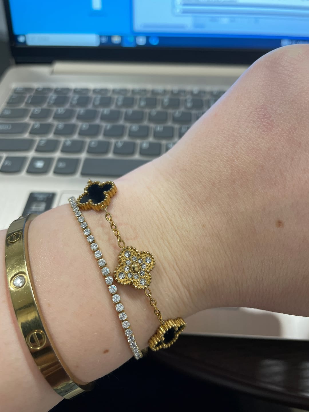 Customer photo review of Bratara Midnight Charm