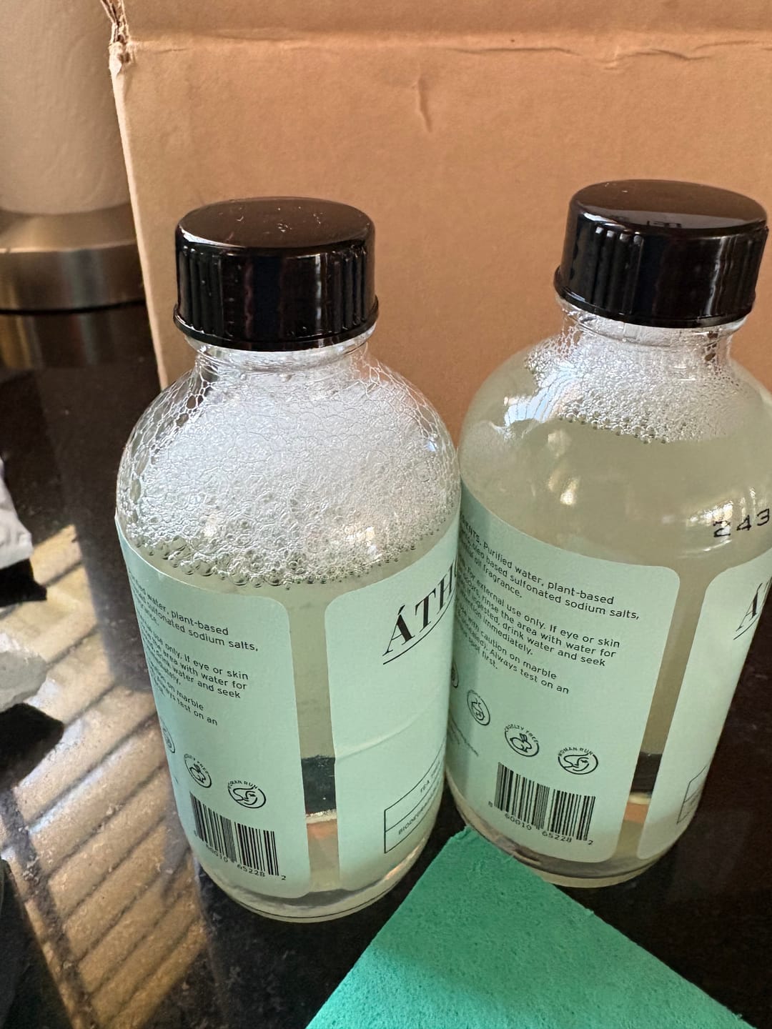 Customer photo review of Ultimate Shower Bundle
