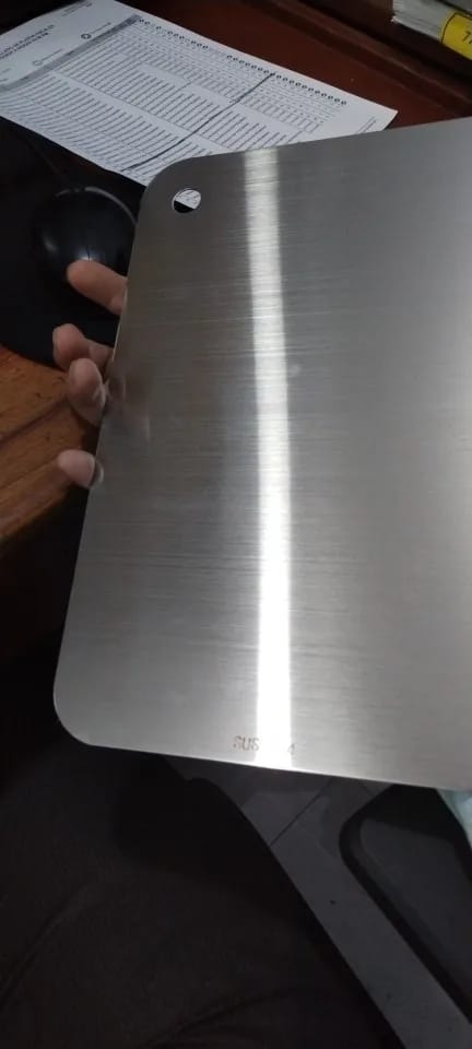 Customer photo review of Steel Chopping Board Set