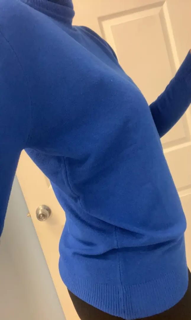 Customer photo review of Luxe Kasjmier Dames Coltrui - Elena