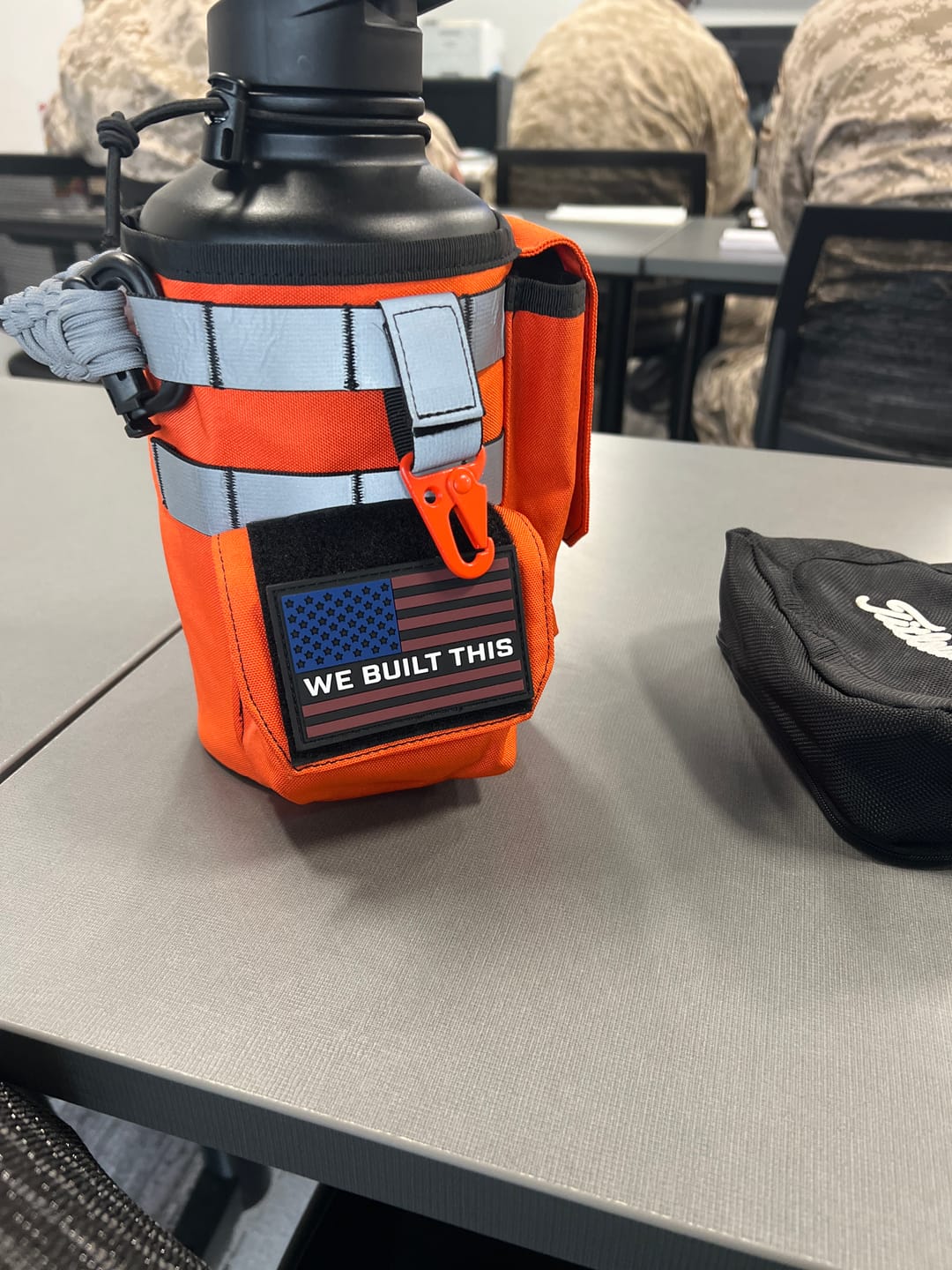 Customer photo review of 64oz Iron Workforce Bottles