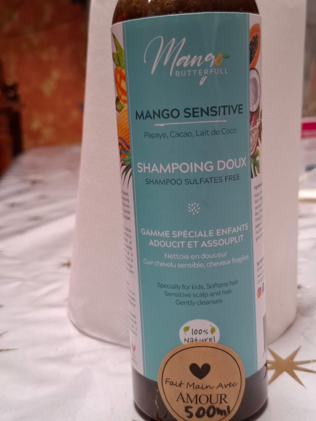 Customer photo review of Shampoing Doux SENSITIVE