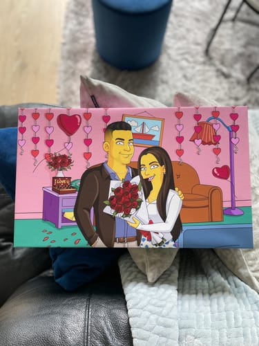 Customer photo review of Turn Me Yellow — Digital Portrait