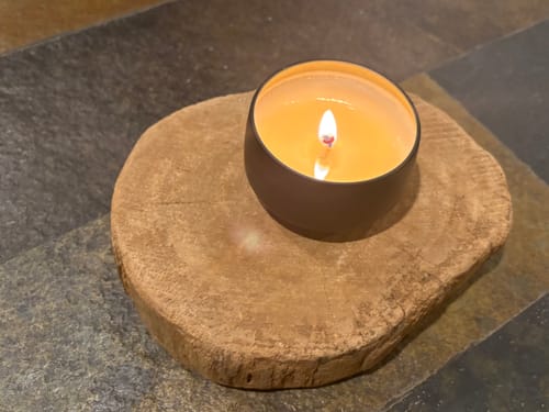 Customer photo review of February Candle of the Month Subscription  SHIPS FREE! (code: CANDLECLUB)