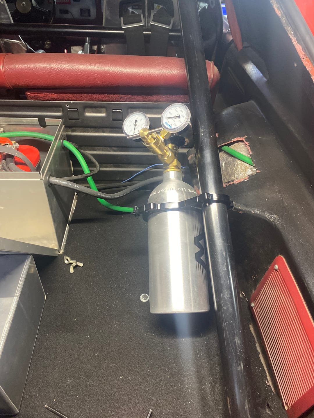 Customer photo review of Motion Raceworks SINGLE Wastegate Turbocharged CO2 Kit