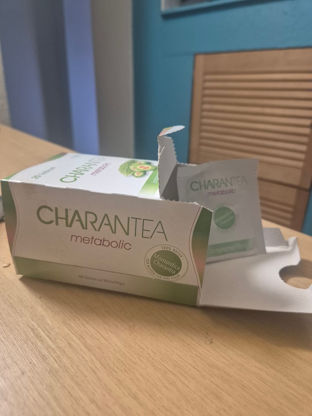 Customer photo review of CHARANTEA® metabolic lemongrass/mint