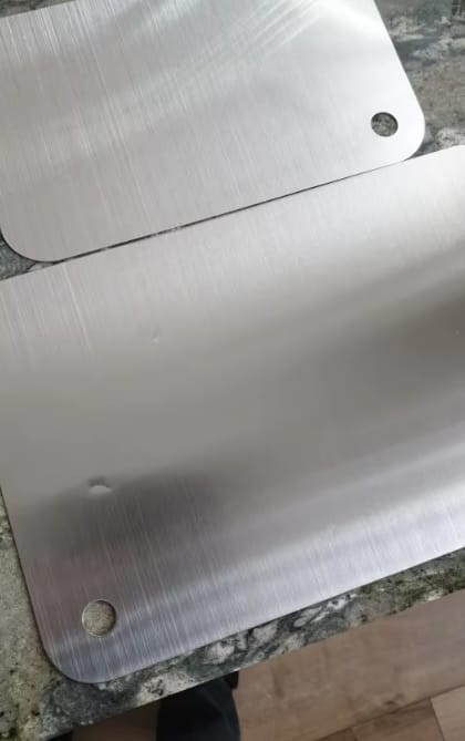Customer photo review of Steel Chopping Board Set