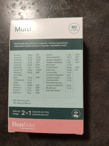 Customer photo review of Multi 60 capsules