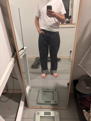 Customer photo review of 1966 Selvedge Denim Jeans