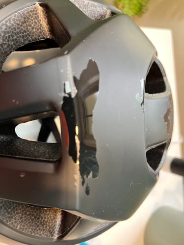Customer photo review of Protera Mountain Bike Helmet