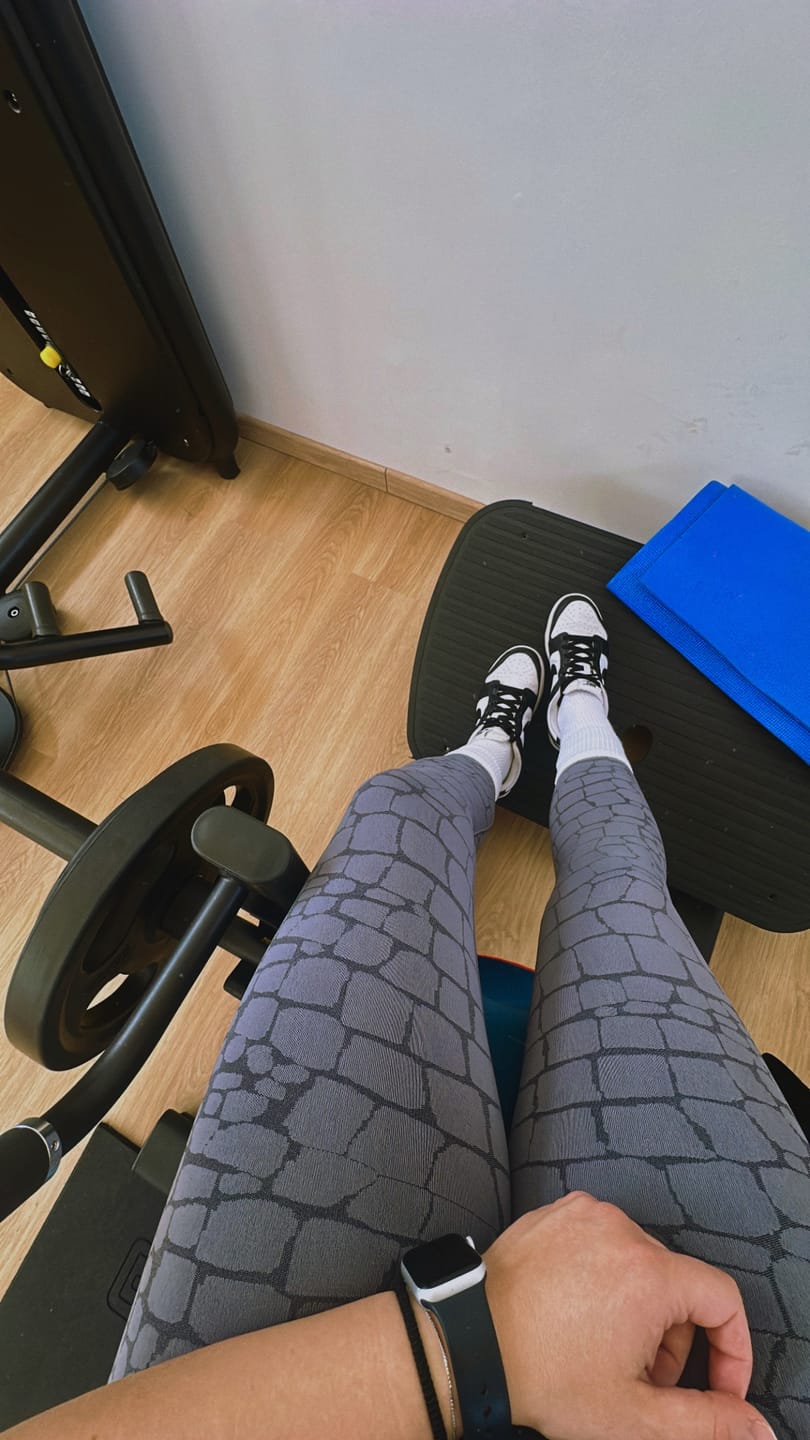 Customer photo review of Leggings All-up Grigio Ira Cocco