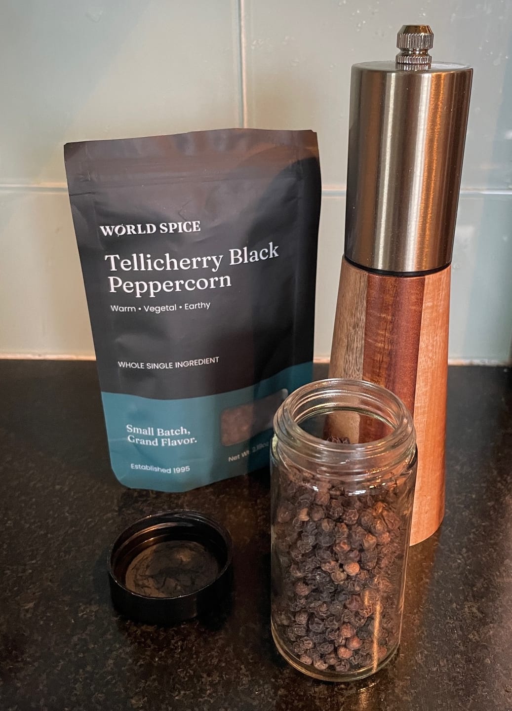 Customer photo review of Tellicherry Black Peppercorn