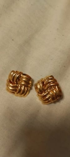 Customer photo review of Paris Earrings
