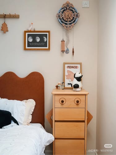 Customer photo review of Romantic Note Wall Clock Mechanical Gear 3D Wooden Puzzle