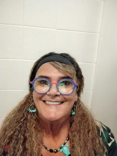Customer photo review of 29" Natural Texture Headband Wig
