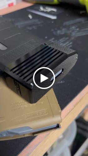 Customer video review of .223 +5 Mag Extension Base Pad for Magpul Pmag