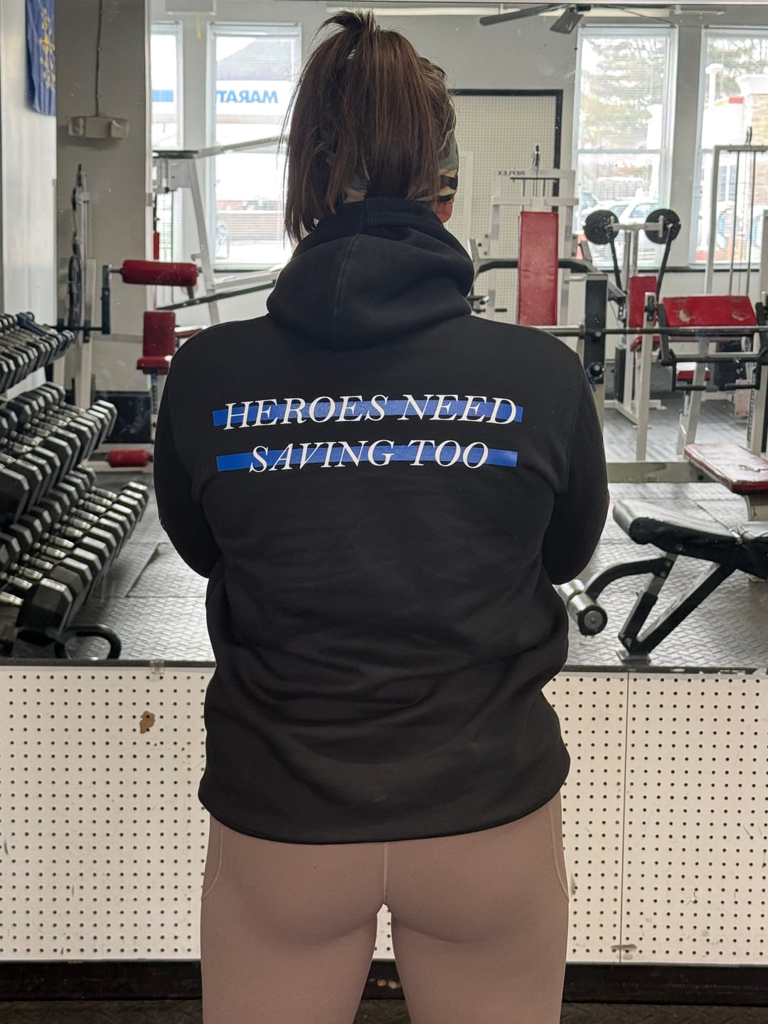 Customer photo review of Stigma-Breaking Hoodie