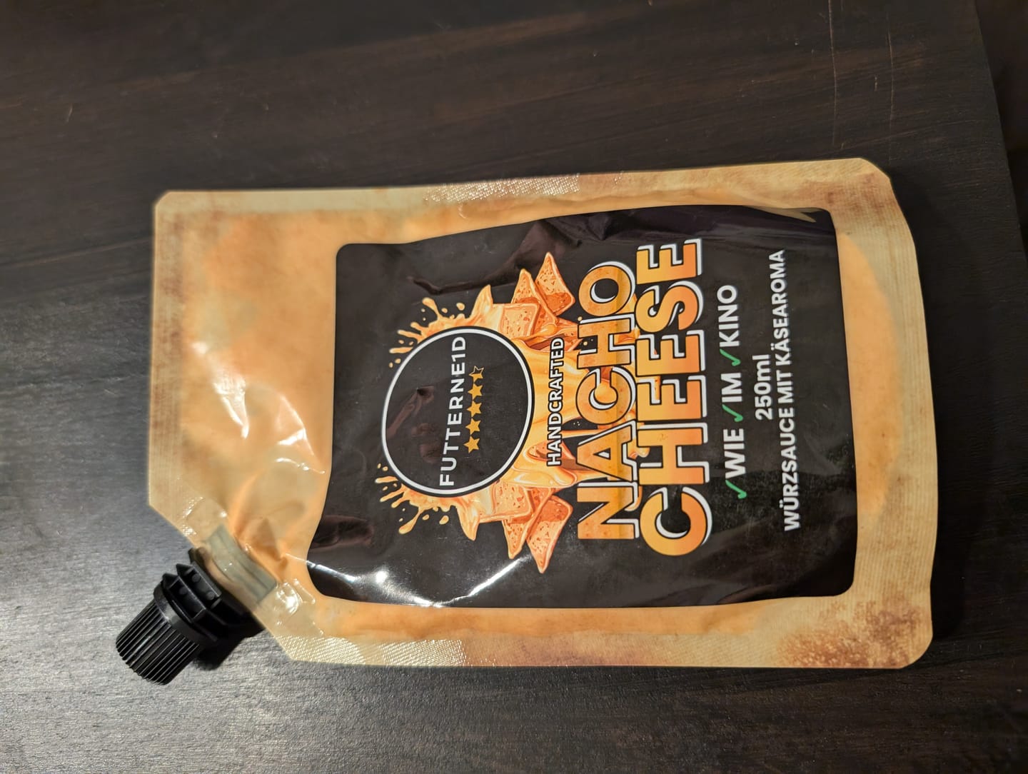 Customer photo review of NACHO CHEESE Sauce 250ml