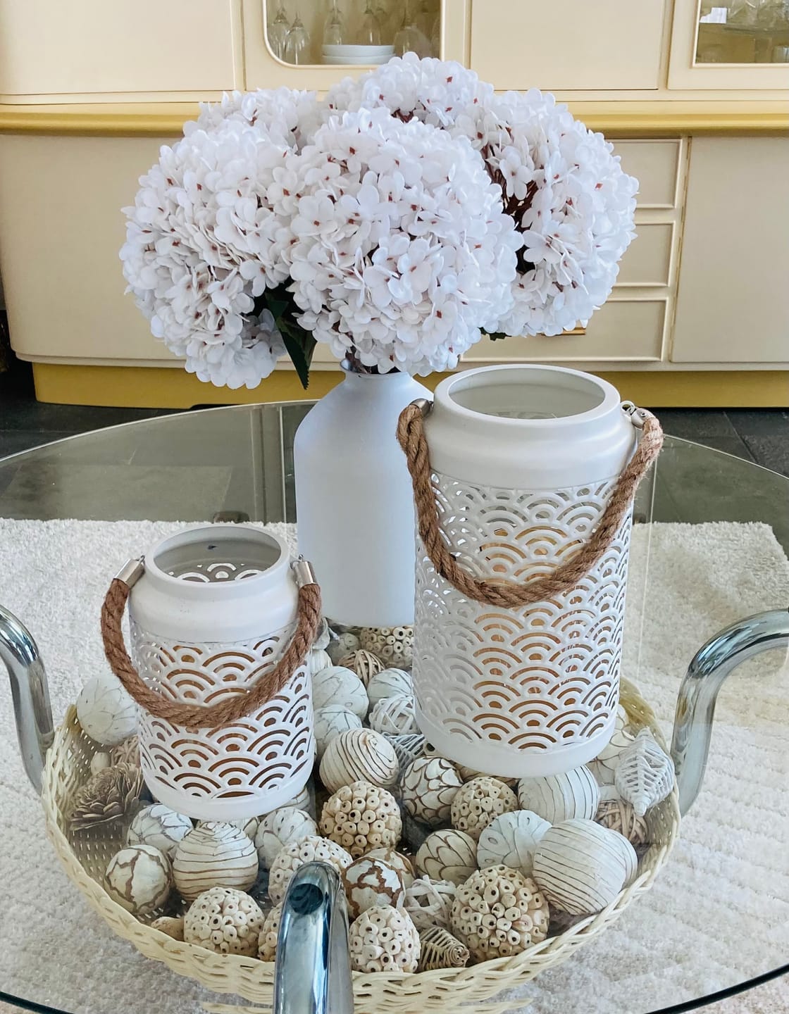 Customer photo review of Grote Zijden Hortensia - Wit