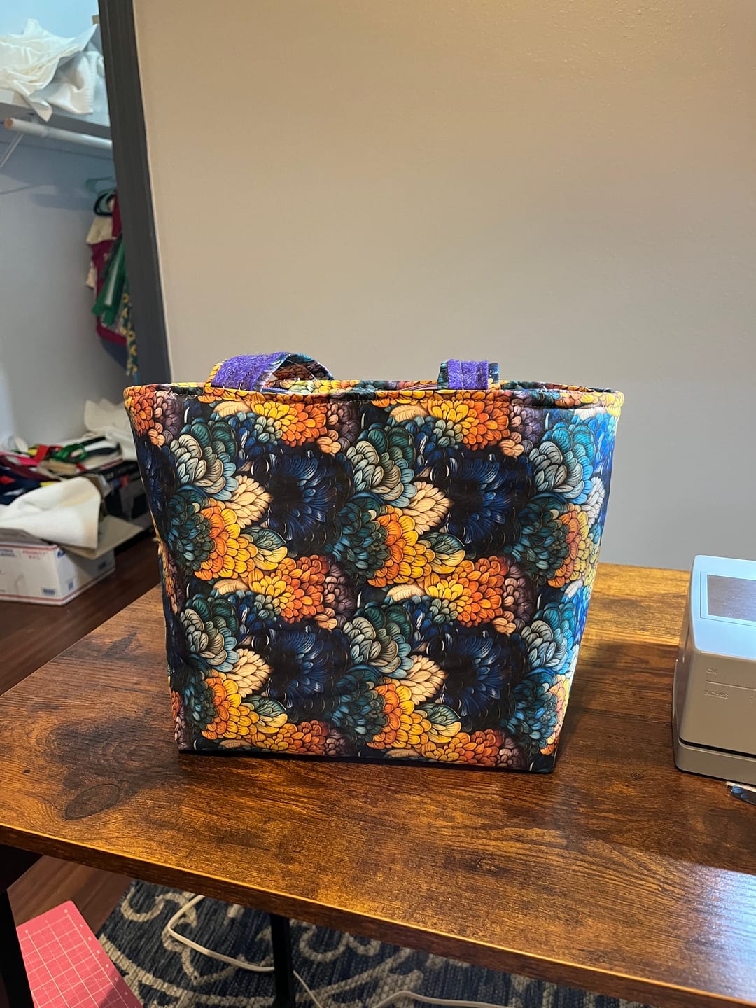 Customer photo review of End of Bolt Mystery Fabric