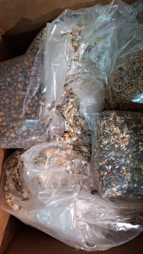 Customer photo review of Birdelicious Papegaaien Serengeti 2kg - Deli Nature